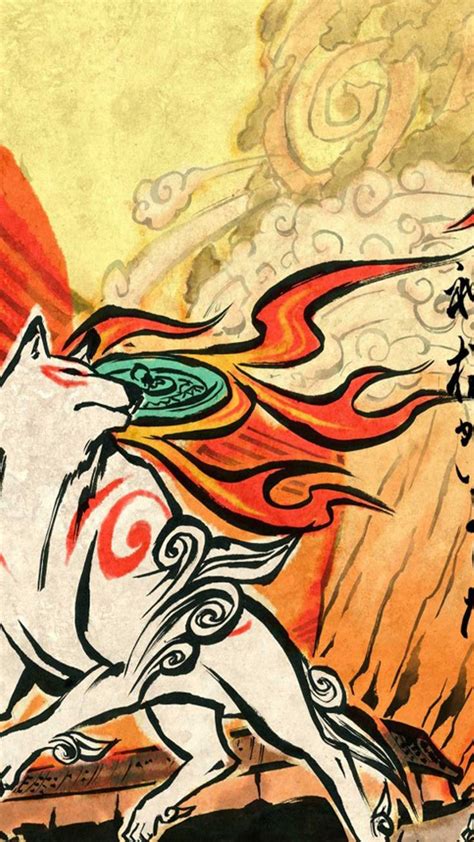 Pin By Matthew Morales On ~ Wall For Phone ~ Okami Movie Wallpapers