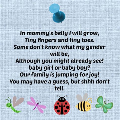 Once i receive all your invitation details, i will send you a proof to view. 18 Super Fun And Cute Gender Reveal Poems and Riddles