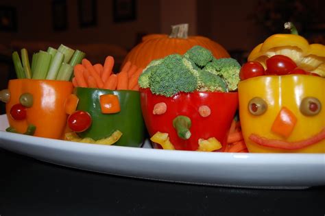 Cut the food into unusual shapes or create a food collage (broccoli florets for trees, cauliflower for clouds, yellow squash for a sun). Tips To Make Your Young Children Love Vegetables.