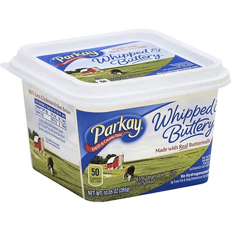 Parkay Vegetable Oil Spread 65 Whipped And Buttery Margarine