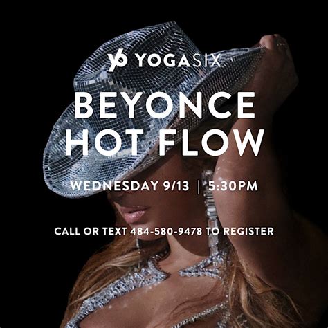 Beyonce Hot Yoga Class Wit Yogasix Main Line Yogasix Mainline Wayne