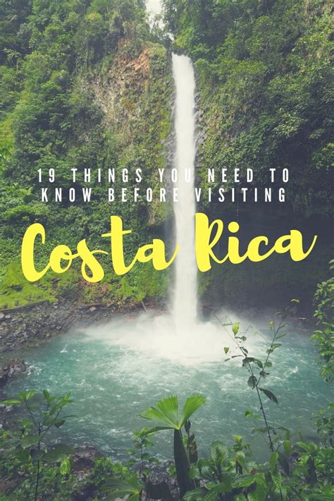 19 Things You Need To Know Before Visiting Costa Rica Visit Costa