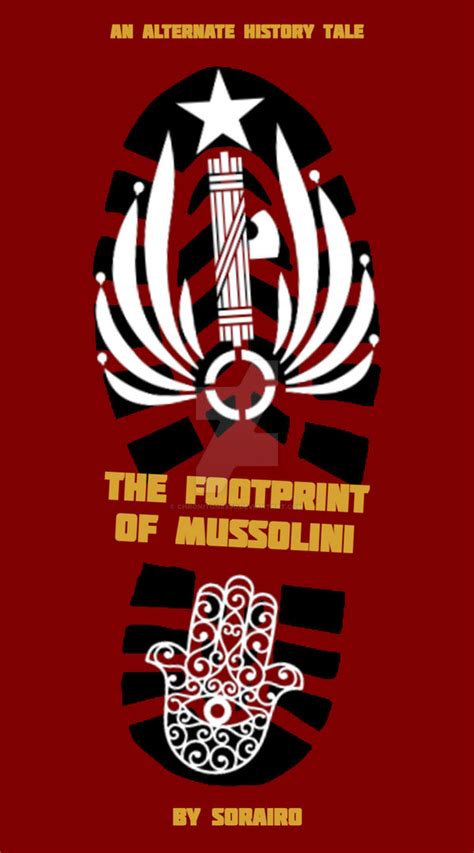 The Footprint Of Mussolini Faux Front Cover By Chroniton8990 On Deviantart
