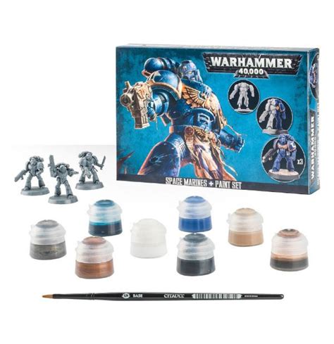 Gw Warhammer 40000 Space Marine Paint Set E Shop S Hračkami