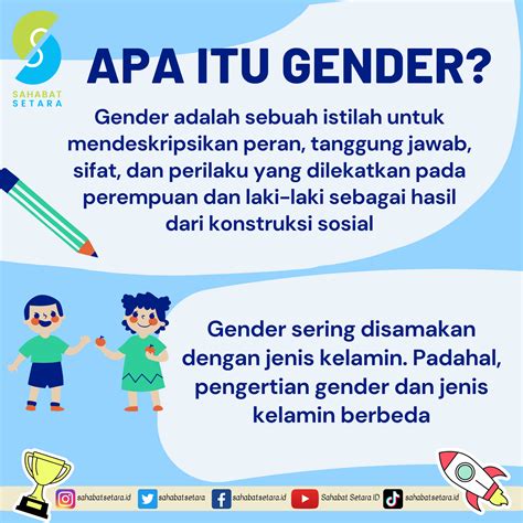 Apa Itu Gender Sahabat Setara