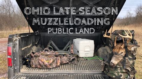 Ohio Late Season Muzzleloader Public Land Deer Hunting 2022 Youtube