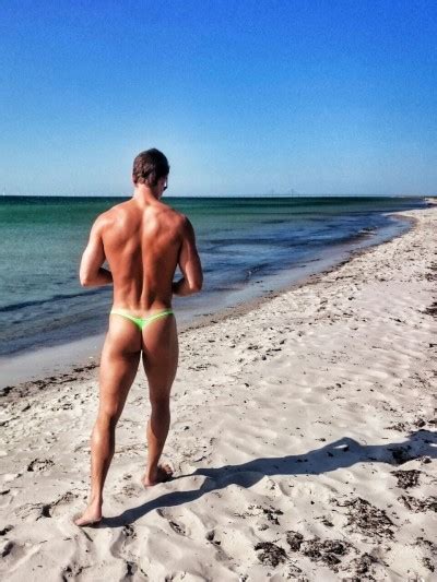 Hot Thong Dude From Sweden Rocking A Thong Suit On Tumbex