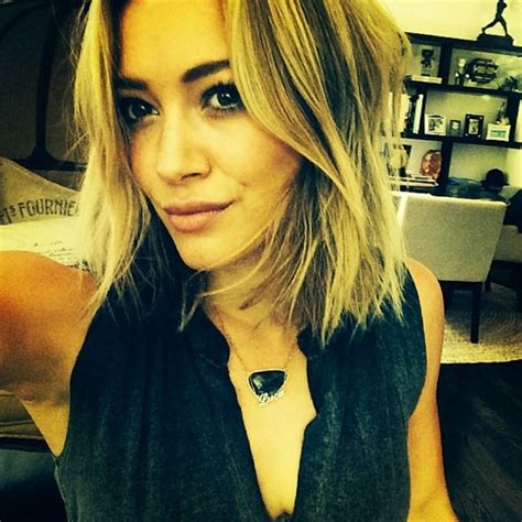 Hilary Duff Chops Off Her Hair—see The Pics E News