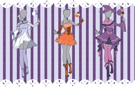 Outfit Adopt Set 7closed By Scarlett Knight On Deviantart