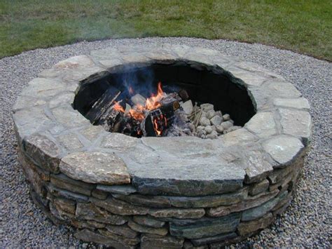 Diy Outdoor Fireplace For Back Yard