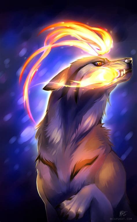 I Said Stop By Capukat On Deviantart Mythical Creatures Art Wolf Art