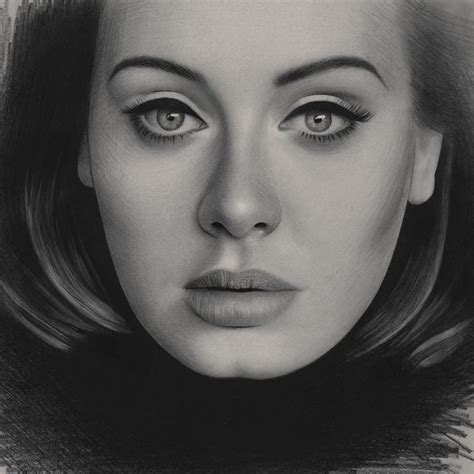 Pencil Drawing Adele Hello Adele 25 Album Adele Albums