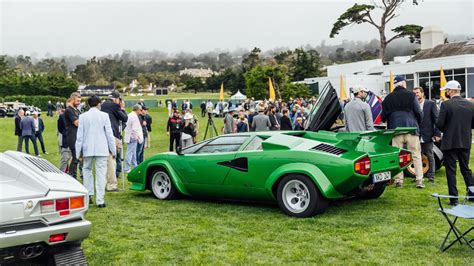 Oldest Surviving Lambo Countach Shows Up At Pebble Beach