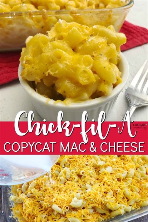 how to make an easy copycat chick fil a mac and cheese recipe
