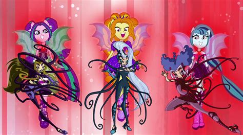 The Dazzlings And The Trix By Ani80 On Deviantart