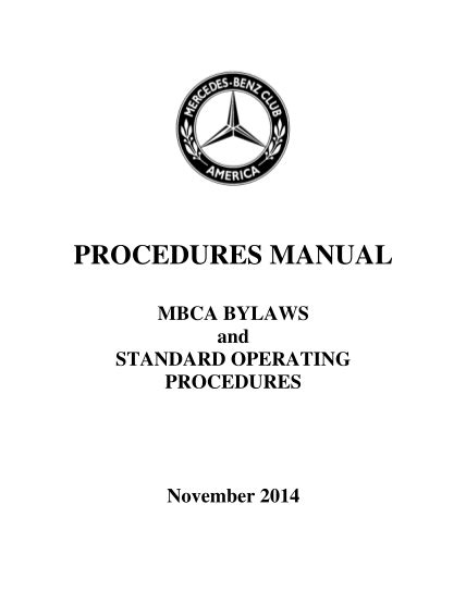 15 Standard Operating Procedures Manual Free To Edit Download