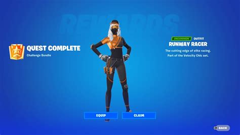 Fastest Way To Unlock Free Runaway Racer Skin In Og Fortnite Youtube