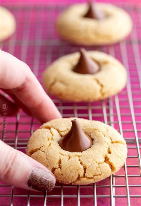 Peanut Butter Blossoms Cookie Recipe The Chunky Chef
