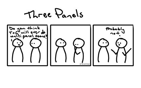 Three Panel Comic Strip
