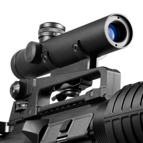 Barska 4x20mm Electro Sight Carry Handle Rifle Scope W Bdc Turret Ac10838
