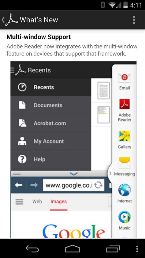 Adobe acrobat reader is one of the most powerful pdf apps. Adobe Reader For Android Updated To Version 11.1, Now Has ...