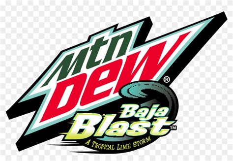 Bajablast Mountain Dew Mountain Dew Baja Blast Logo Hd Png Download