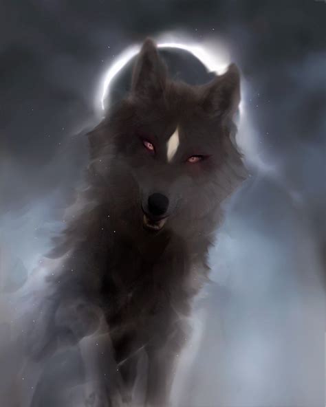Fantasy Shadow Wolf Images