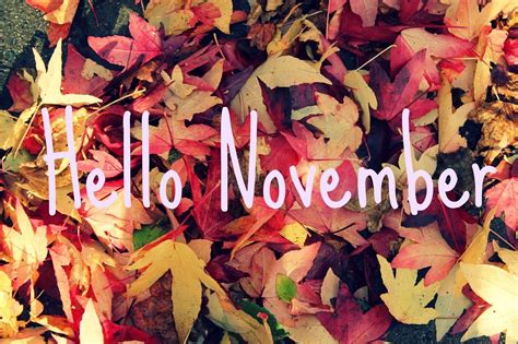 Hello November November Hello November November Quotes Welcome November
