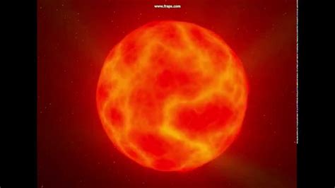 A Red Dwarf Star Youtube