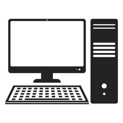 Desktop Computer Icon Computer Transparent Png And Svg Vector