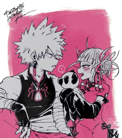 Bakugou X Toga Chica Anime Manga Kawaii Anime Anime Art My Hero