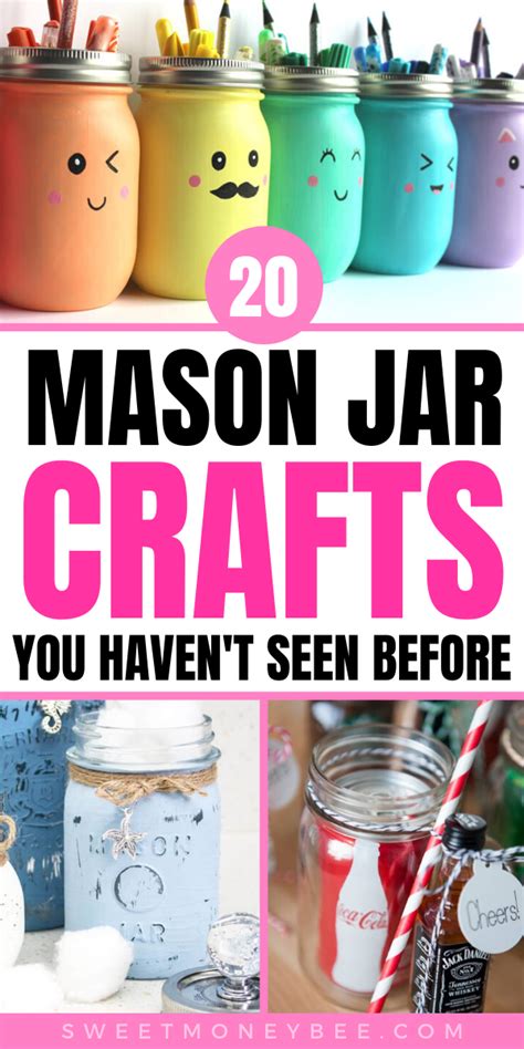 Diy Mason Jar Crafts For Home Easy Mason Jar Crafts Easy Mason Jar