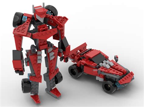 Lego creator oyuncak mağazası 31105. LEGO MOC-31105 Transforming Racecar (Creator > Mecha 2010 ...