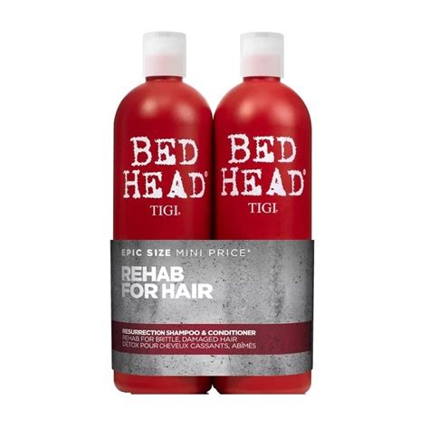 Tigi Bedhead Resurrection Tween Duo Shampoo And Conditioner 2 X 750ml
