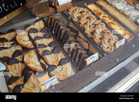 German Pastry Bakery Shop Stock Photo Alamy