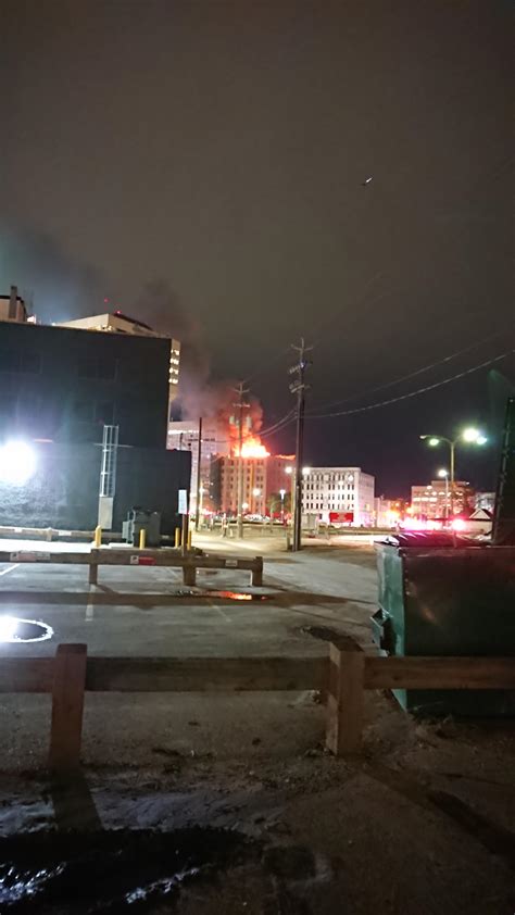 138 Portage Ave East Is On Fire Rwinnipeg