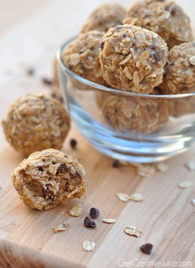 These No Bake Bite Sized Peanut Butter Oatmeal Energy Bites Are Great To Grab When You Need A