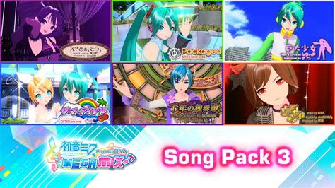 Hatsune Miku Project Diva Mega Mix Song Pack 3 For Nintendo Switch