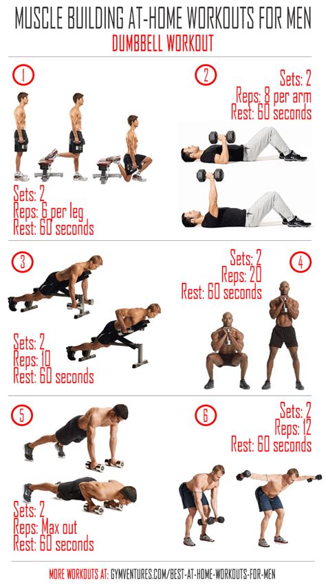 Maybe you would like to learn more about one of these? At-Home-Workouts-for-Men---Dumbbell-Workout | Home workout ...