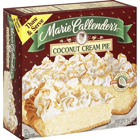 Marie Callenders Pie Coconut Cream Ice Cream Cakes And Pies Baesler
