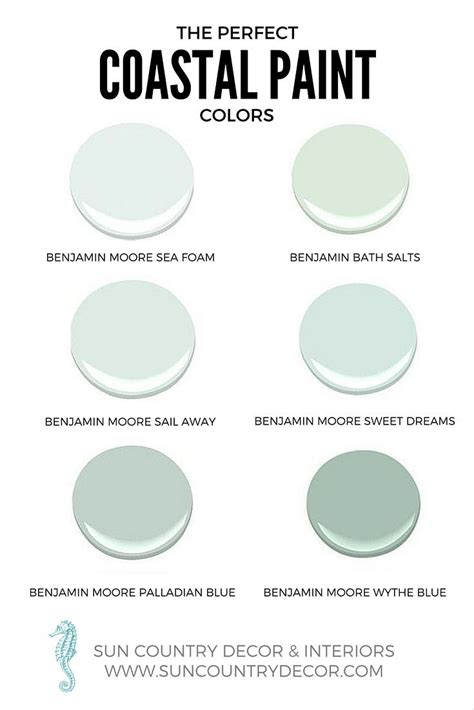 The Perfect Coastal Blues Done For You Xo Mandm Paint Colors For