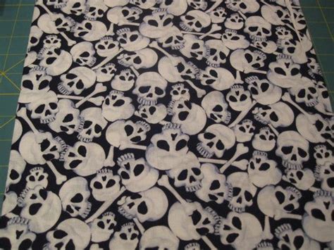 Skulls And Bones Alexander Henry Fabric Collection By Rabbittrax 650
