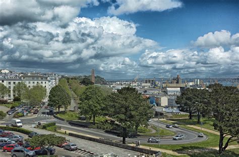 Free Images Landscape Cloud Architecture Sky Skyline Town City