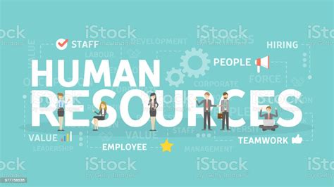 Human Resources Concept Illustration Stock Illustration - Download ...