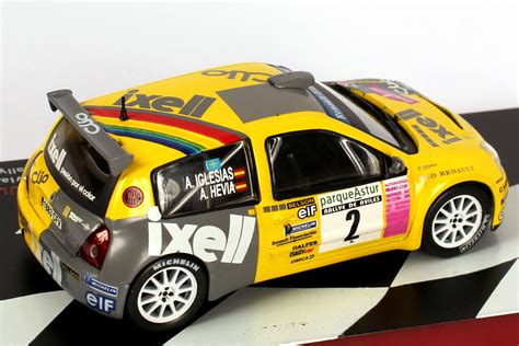 Renault Clio S1600 Rallye De Aviles 2004 Ixell Nr2 Hevia Iglesias