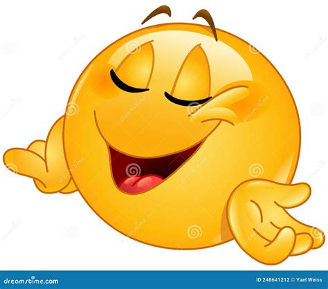 Proud Pleased Emoticon Emoji Face Cartoon Icon