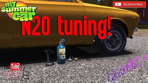 My Summer Car Engine N2o Beginners Tuning Guide Youtube