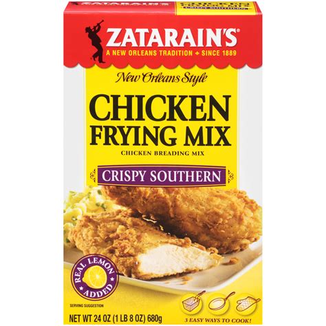 Zatarains Crispy Southern Chicken Frying Mix 24 Oz