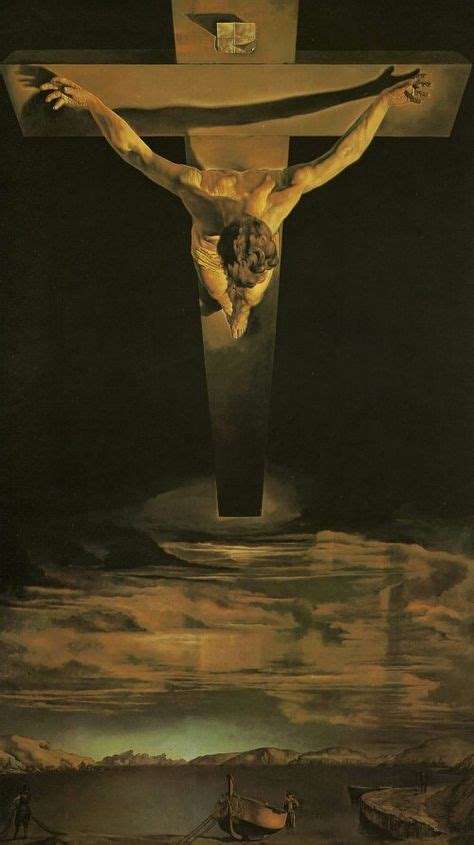 Christ Of Saint John Of The Cross By Salvador Dalí Made In 1951 Dali