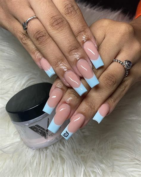 Pinterest Clawedtips 💖 Acrylic Nails Coffin Short Brown Acrylic